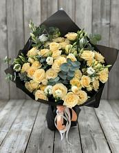Букет цветов из:  Розы и Лизиантусы в Добрыниху