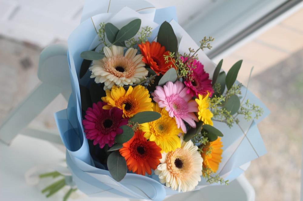 Букет цветов из: Герберы в Добрыниху