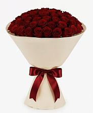 Букет 101 Бордовая роза Блэк Бакарра в Добрыниху