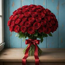 Букет Красные розы Блэк Меджик в Добрыниху