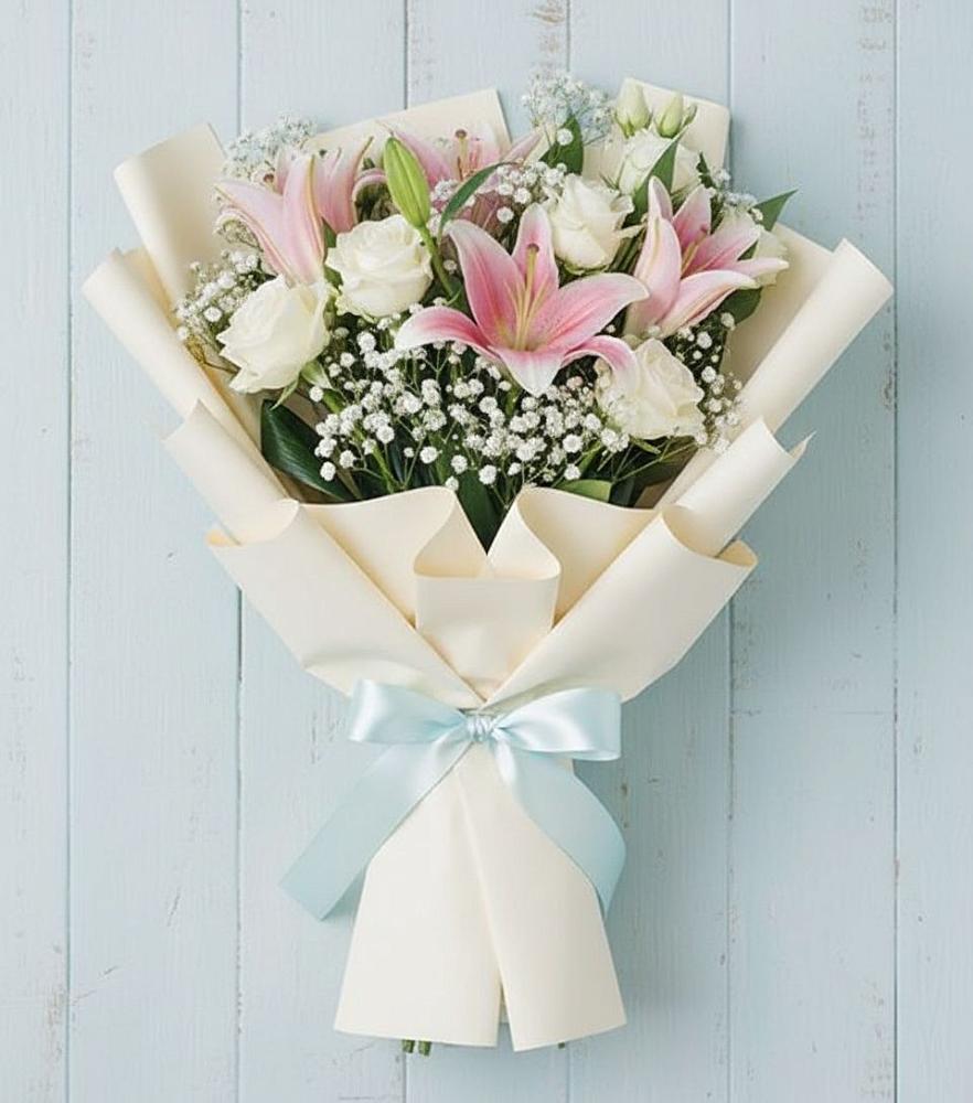 Букет цветов из: Лилии в Добрыниху