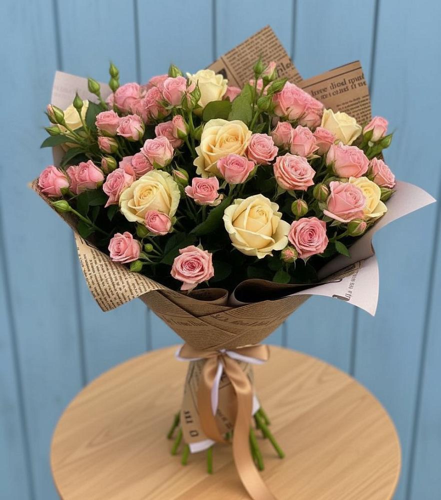 Букет цветов из: Розы в Добрыниху