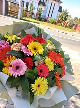 Букет цветов из:  Герберы #REPLACE_PRED# Добрыниху
