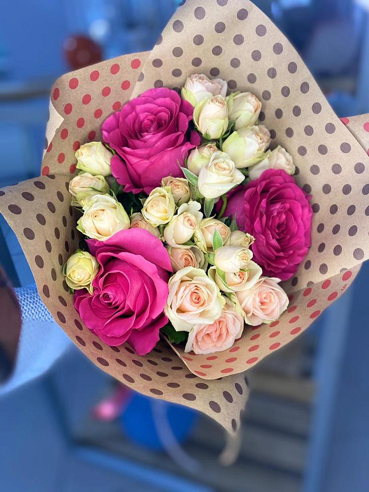 Букет цветов из: Розы в Добрыниху