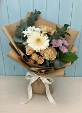 Букет цветов из:  Герберы и Хризантемы #REPLACE_PRED# Добрыниху