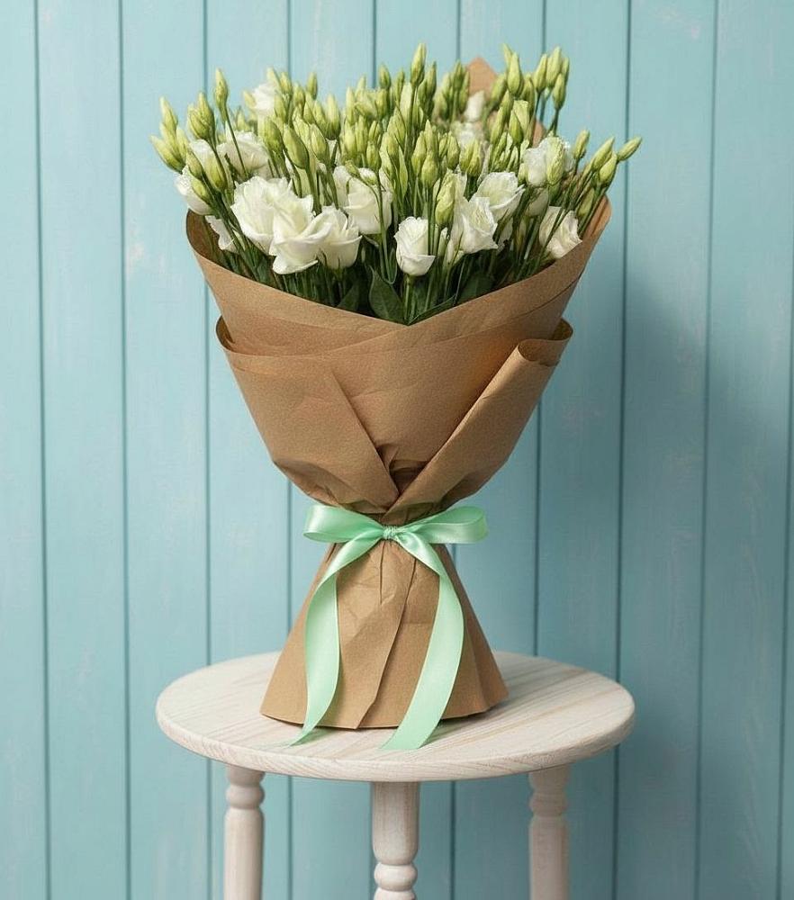 Букет цветов из: Лизиантусы в Добрыниху