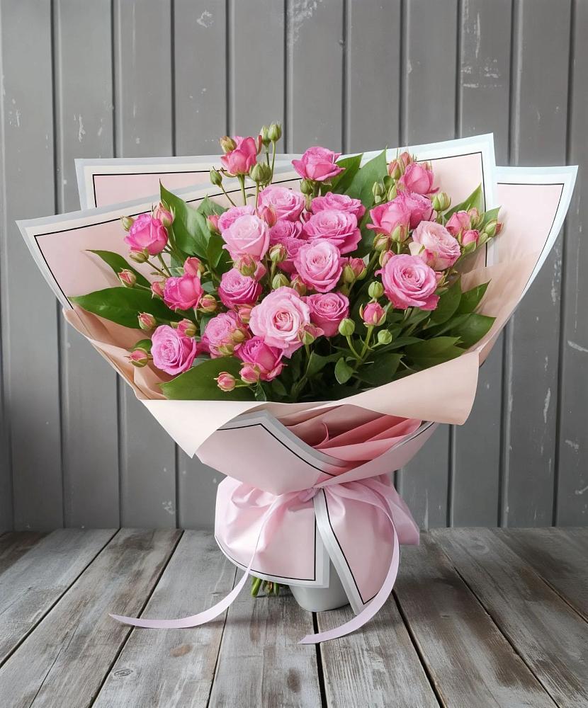 Букет Розовый кустик в Добрыниху