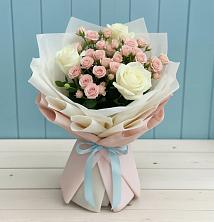 Букет цветов из:  Розы в Добрыниху