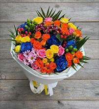 Букет цветов из:  Розы и Хризантемы в Добрыниху