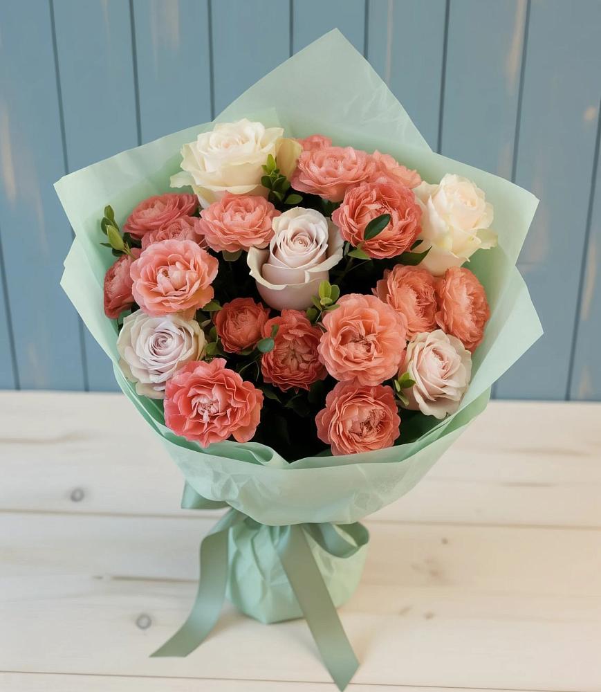 Букет цветов из: Розы в Добрыниху