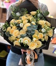 Букет цветов из:  Розы и Лизиантусы #REPLACE_PRED# Добрыниху
