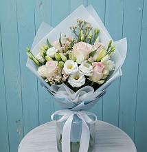Букет цветов из:  Розы и Лизиантусы #REPLACE_PRED# Добрыниху