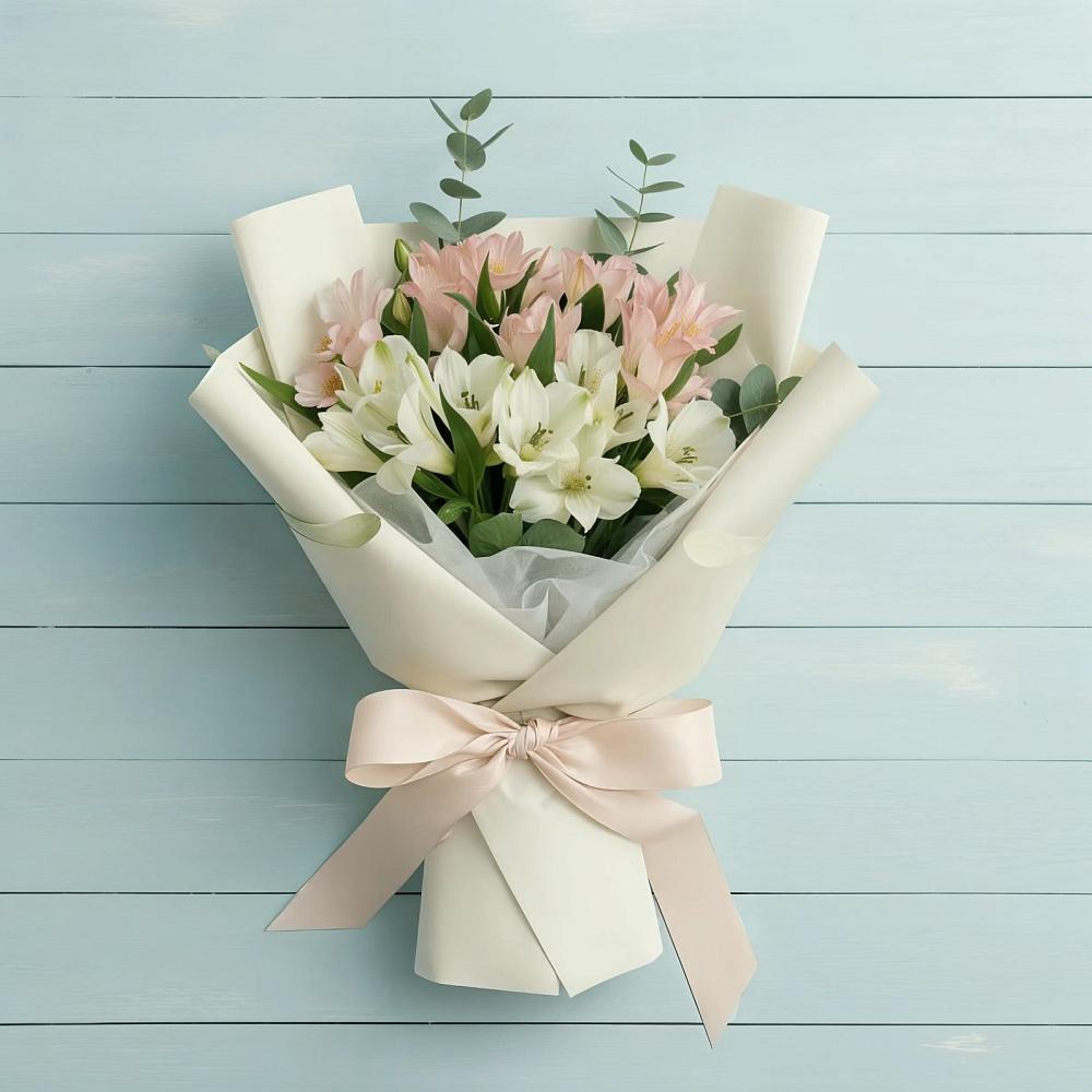 Букет цветов из: Альстромерии в Добрыниху