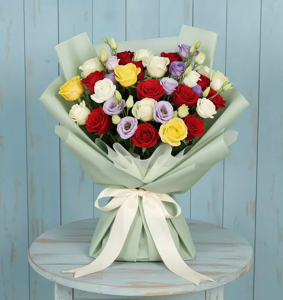 Букет цветов из: Розы в Добрыниху