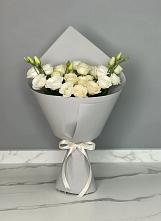 Букет цветов из:  Розы и Лизиантусы #REPLACE_PRED# Добрыниху